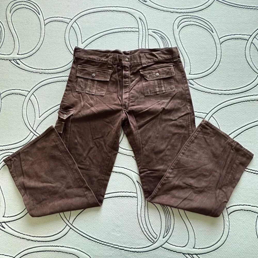 Vintage 70s Bush Safari Style Pants Size 36x31